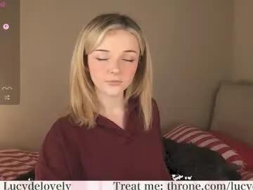 lucydelovely —  lush on, 50, 101, 1234 help me cum    /menu  /fanmenu  - Goal: top off [846 tokens left] #scottish #british #smalltits #natural #lovense